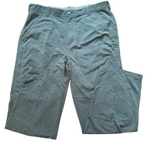 REI Co-op Mens 36x30 Sahara Tech Pants  UPF 50+ Nylon Hiking Zip Pockets